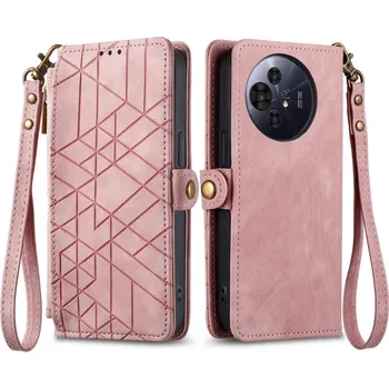 Pouzdro na tablet VSECHNONAMOBIL 94431 GEOM Peněženkové pouzdro pro TCL 50 Pro NxtPaper růžové