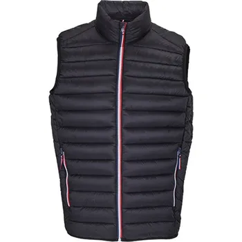 Pánská vesta SOĽS Victoire Bw Men Pánská péřová prošívaná vesta SL02916 Černá 3XL