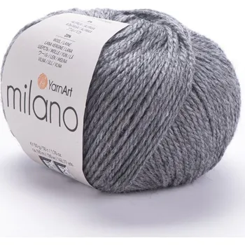 Galanterie YarnArt Milano 868 - šedá