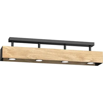 Přisazený lustr MAISON 4xGU10/8W/230V dub