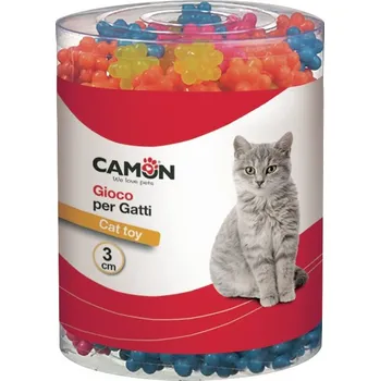 Hračka pro kočku CAMON GUMOVÝ MÍČEK 3 cm