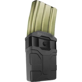 Airsoft Rotační samosvorné pouzdro ESP UBC-02 (Molle) pro zásobníky typu AR-15, černé