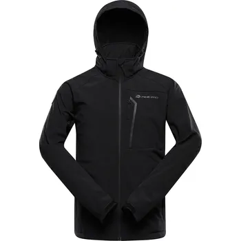 Pánská softshellová bunda ALPINE PRO Hoor černá pánská softshell bunda DWR 8000 mm XXL