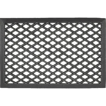 Rohožka Gumová rohožka ROMBY 60x40 cm černá
