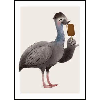 Plakát Jen tak z lásky Plakát Emu Rozměr plakátu: A4 (21 x 29,7 cm)