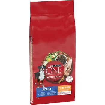 Pro psa 12kg PURINA ONE Medium/Maxi Adult kuřecí