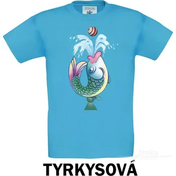 Chlapecké tričko Tričko dětské KR, Ryba Barva: Tyrkysová, Velikost: 110