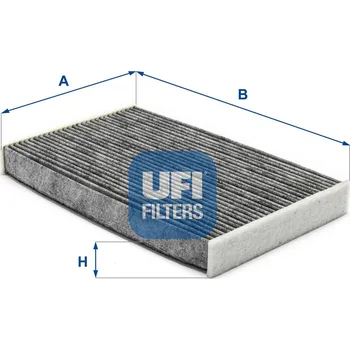 Ventilátor topení a klimatizace Filtr, vzduch v interiéru UFI 54.319.00
