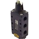 Pneumatický mezipolohový šoupátkový ventil, mechanicky ovládaný 5/2, G1/4", pružina Parker B53004RS