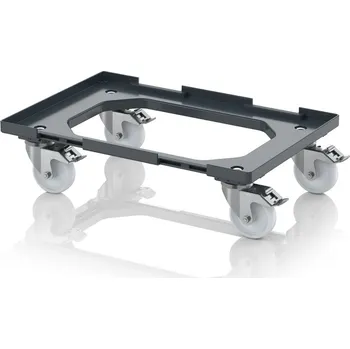 paleta Přepravní vozík Kompakt s propojovacím systémem a polyamidovými koly 61,6 x 41,6 x 17,2 cm - Antracitová šedá - Antracitová šedá - materiál: ABS - RO V 64 PAX FE.L-7016