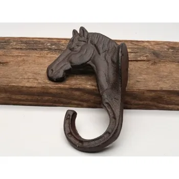 Háček kůň litinový