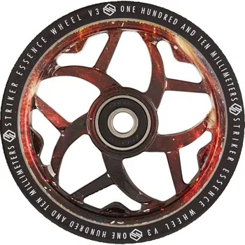 Kolečko ke koloběžce Kolečko STRIKER Essence V3 110mm | 88A | ABEC-9 | WHITE-YELLOW GALAXY