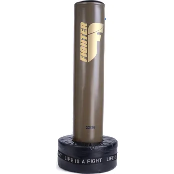 Boxovací pytel Volně stojící pytel Fighter Classic - khaki/zlatá One Size