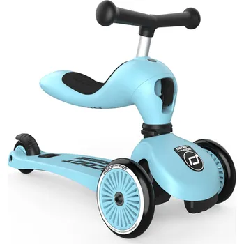 Cyklistické kalhoty Dětské odrážedlo/koloběžka Scootandride Highwaykick 1 Borůvková