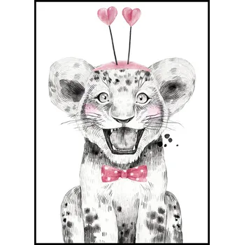 Plakát Jen tak z lásky Plakát Lvíček Rozměr plakátu: A4 (21 x 29,7 cm), Varianta lvíčka: Lvíček s tykadly