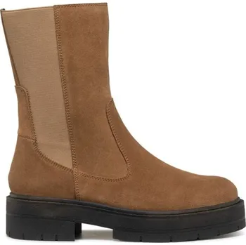 Dámská zimní obuv Dámské kotníkové boty Geox D SPHERICA EC7 K 40 Hnědá, Černá