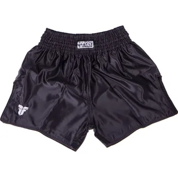 Pánské kalhoty Thai trenky Fighter Bangkok Plain - černá, FP04 XXL