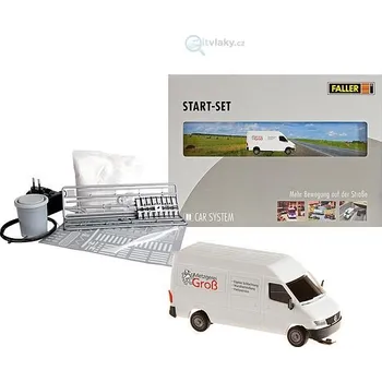 Modelová železnice H0 - Startset Mercedes-Benz-sprinter - CAR SYSTEM / Faller 161504