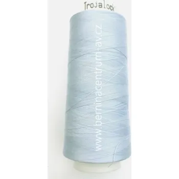 Nit Amann Trojalock 120 9199-0814 modrá obloha jednobarevná overlocková nit polyester 2500m