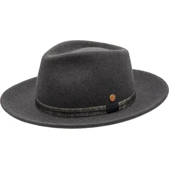 Klobouk Luxusní šedý klobouk Mayser - Monaco Velikost: 59 cm (L)