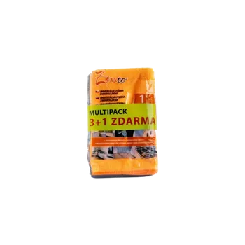 Utěrka Univerzální utěrka z mikrovlákna 40x40 cm MULTIPACK 3+1