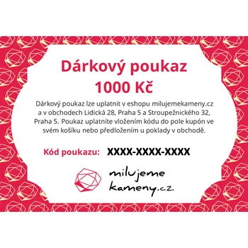 Dárkový potravinový koš Dárkový poukaz 1000 Kč - online 16531