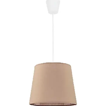 Duolla - Lustr na lanku SOLO 1xE27/40W/230V pr. 24 cm béžová