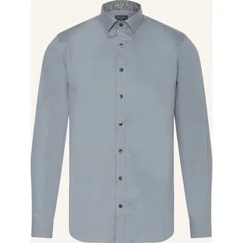 Pánská košile Olymp Pánská Košile No. Six Super Slim, šedá, 40