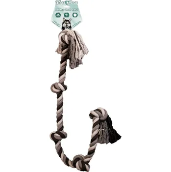 Hračka pro psa Floss Boss Dental bavlněné lano - 5 uzlů / 145cm