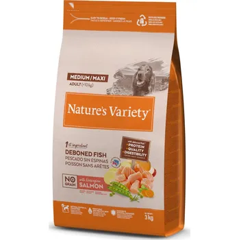 Krmivo pro psa 3kg Nature's Variety No Grain Medium/Maxi Adult losos