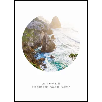 Plakát Jen tak z lásky Plakát The ocean of fantasy Rozměr plakátu: A4 (21 x 29,7 cm)
