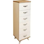 Úzká komoda Luvia 132 x 45 x 36 cm…