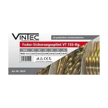 Vintec Pružinové závlačky VT155