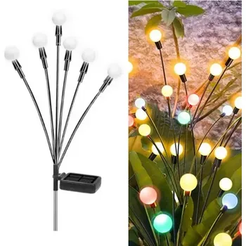 Venkovní osvětlení Sada venkovních solárních světel 2 ks - barevná