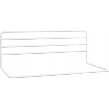 Dětská zábrana Bezpečnostní zábrana na postel, 55x37 cm, bílá