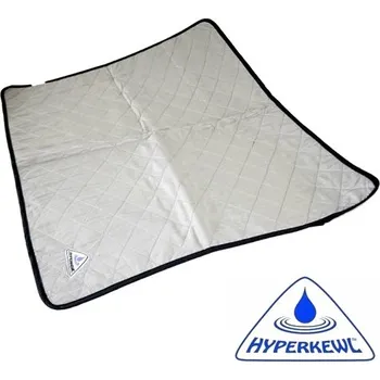 Pelíšek pro psa Techniche Chladící podložka HyperKewl šedá 38x51cm / XS