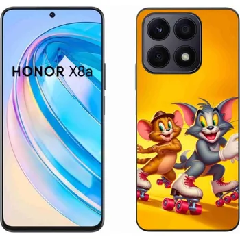 Pouzdro na mobilní telefon Gelový kryt mmCase na Honor X8a - tom a jerry