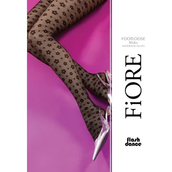 Dámské punčochy Punčochy FIORE - FOOTLOOSE 30DEN Barva: Bílá, Velikost: M/3