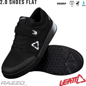 Pánské cyklistické tretry Dětské boty na kolo Leatt MTB 2.0 Flat Junior Shoe Black 2026 6 US