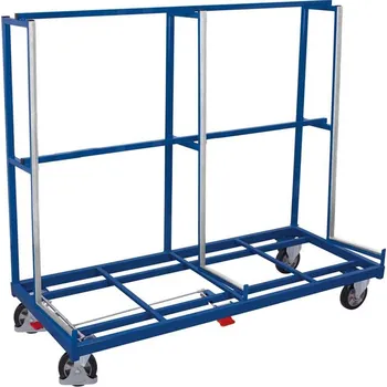 Plošinový vozík Vozík VARIOfit pro rozměrné tabule, 1680 x 880 mm, jednostranný