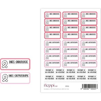 samolepka Fleppi Samolepky Onkologie