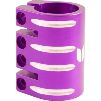 Příslušenství pro koloběžku Objímka BLAZERPRO Quad Clamp | 32/35mm | PURPLE
