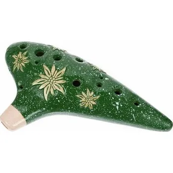 Okarína Etno keramická okarína C3 zelená