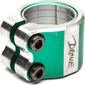 Příslušenství pro koloběžku Objímka DRONE Double Contrast GREEN | 32/35 mm