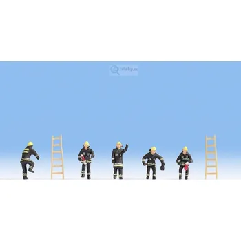 Modelová železnice N - Hasiči v černých oblecích / NOCH 36021
