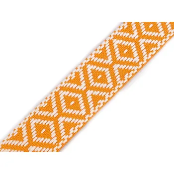 Galanterie Oboustranný popruh šíře 38 mm