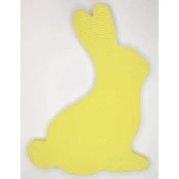 Pěnový zajíc žlutý EVA Toyformat - Malý Génius zajic_ye