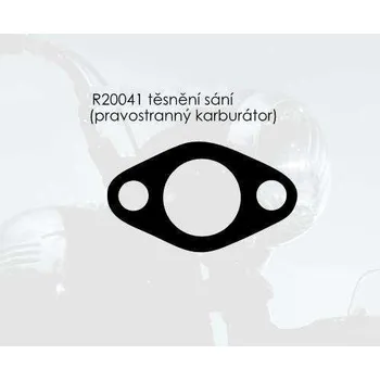 Karburátor MOTOMAX, s.r.o. Těsnění kolena sání JAWA 550/555 *M