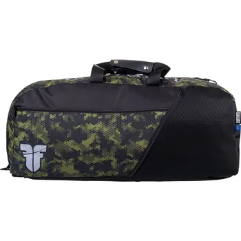 Sportovní taška Fighter Sportovní taška Green camo 74 l