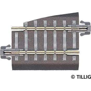 Modelová železnice TT - BG5 kre - vyrovnávací kus 36,5 mm, pravý / Tillig 83721